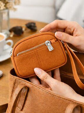 Wallets for Women, RFID Small Ladies Wallet, Wrislet Wallet Coin pouch Multi Car